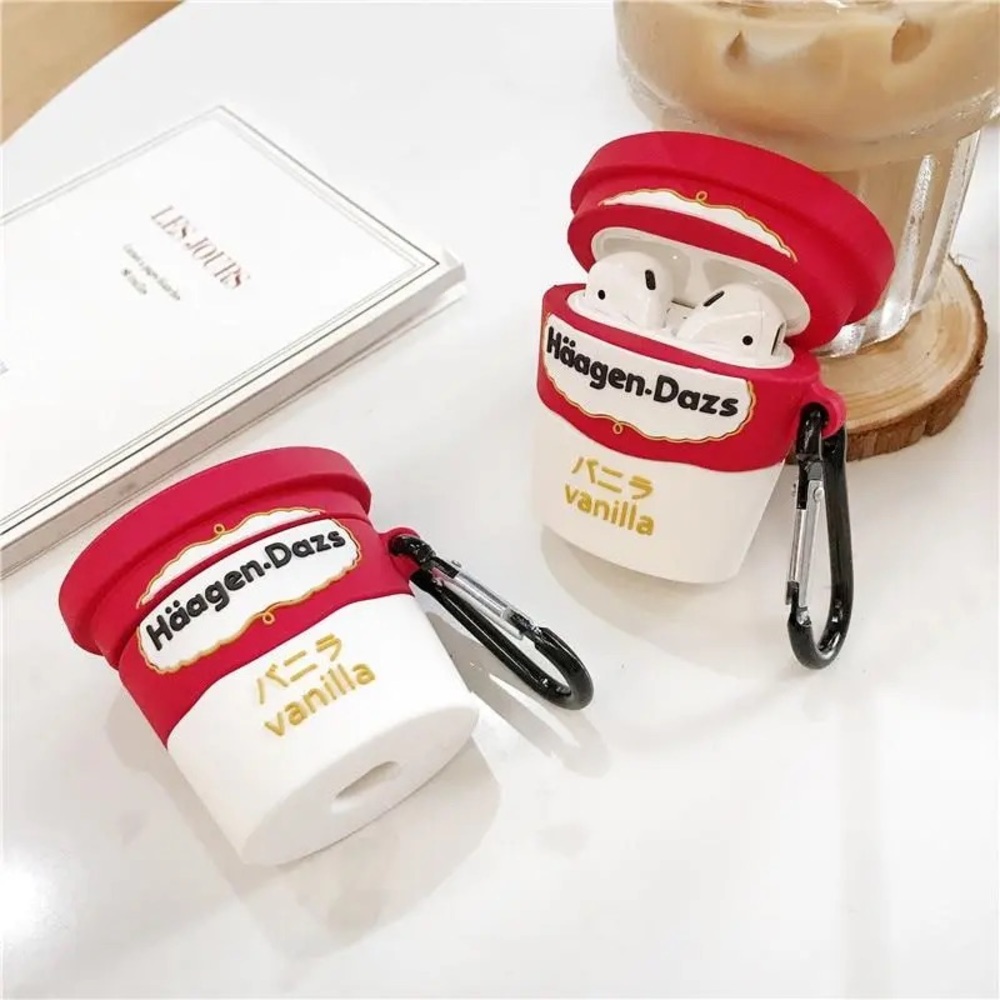 Haagen Dazs Ice Cream Ice Cream AirPods 1/2
